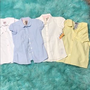 Bundle of Girls Uniform Shirts